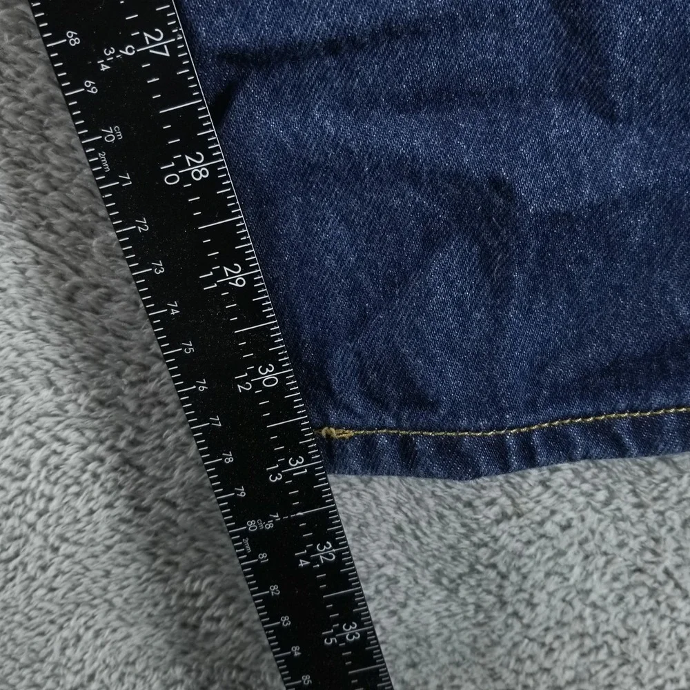 VTG Levi's 501 Jeans Mens 38x31 Blue Straight Button Fly Dark‎ Wash Y2K